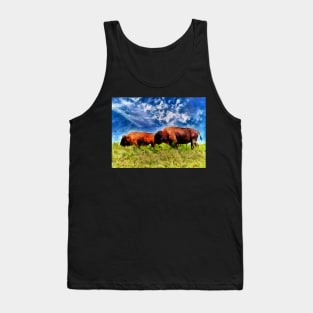 Bison On The Plains Tank Top